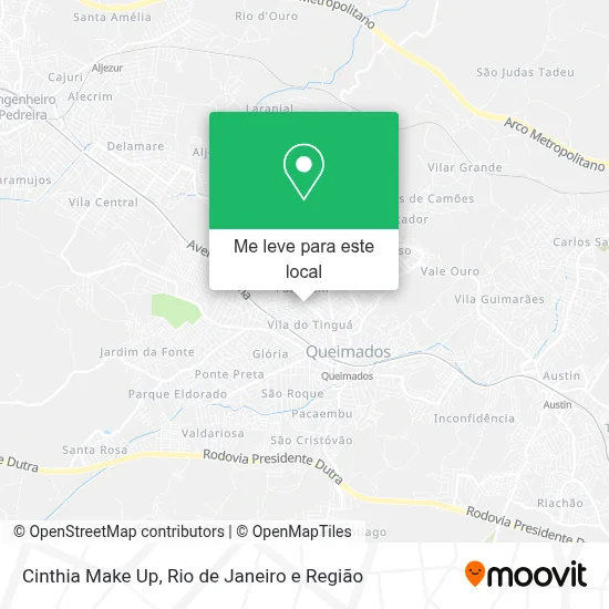 Cinthia Make Up mapa