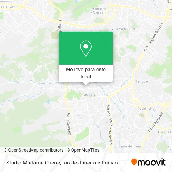 Studio Madame Chérie mapa