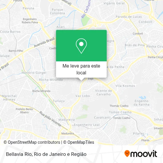 Bellavia Rio mapa