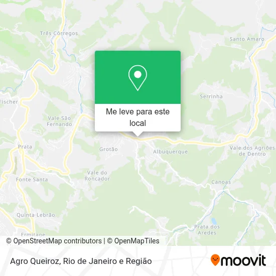 Agro Queiroz mapa