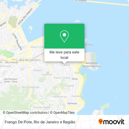 Frango De Pote mapa
