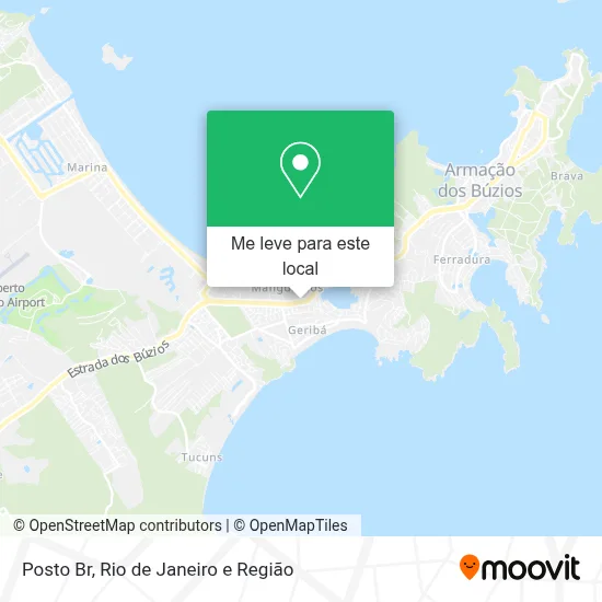 Posto Br mapa
