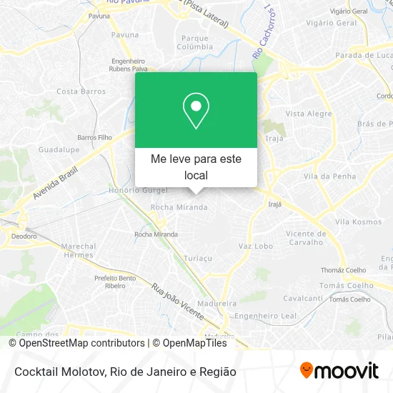 Cocktail Molotov mapa