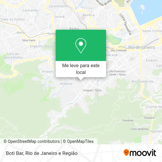 Boti Bar mapa