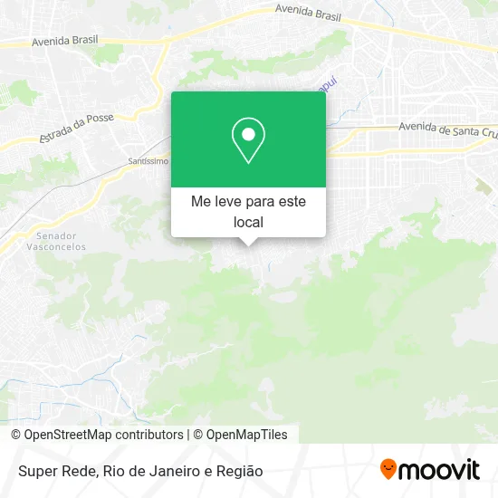 Super Rede mapa