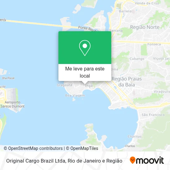 Original Cargo Brazil Ltda mapa