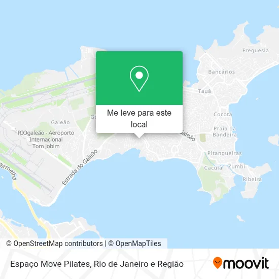 Espaço Move Pilates mapa