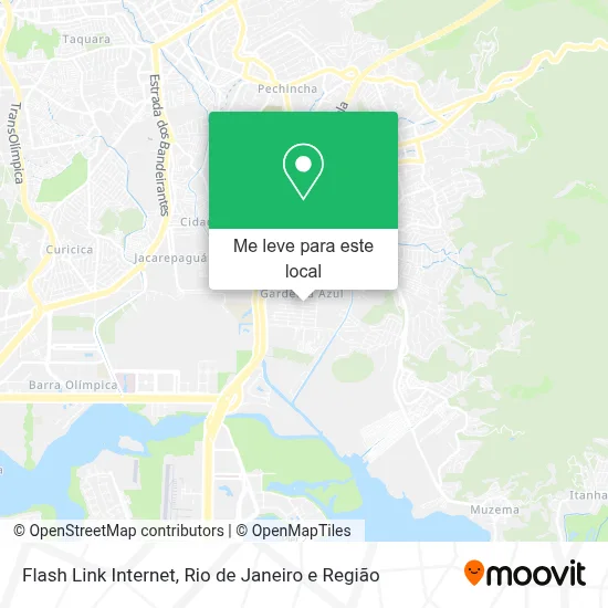 Flash Link Internet mapa