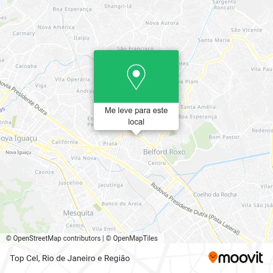 Top Cel mapa