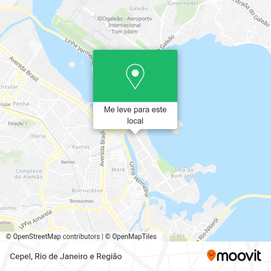 Cepel mapa