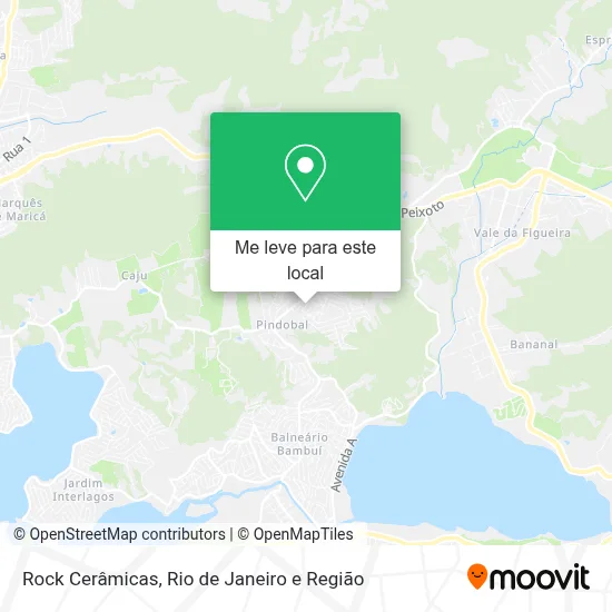 Rock Cerâmicas mapa