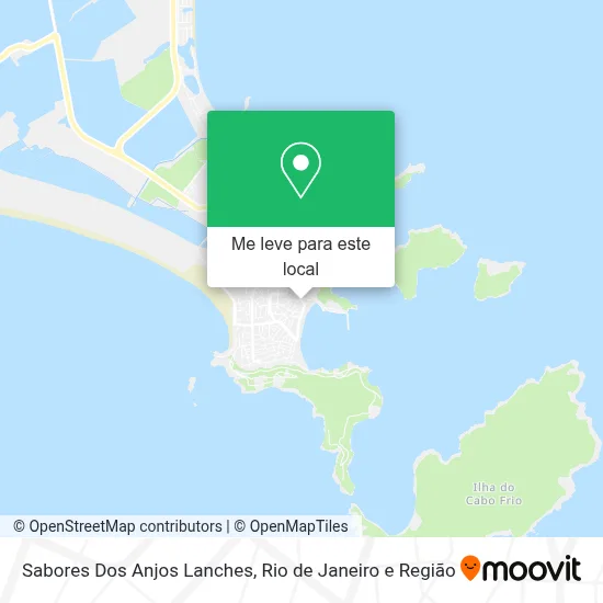 Sabores Dos Anjos Lanches mapa
