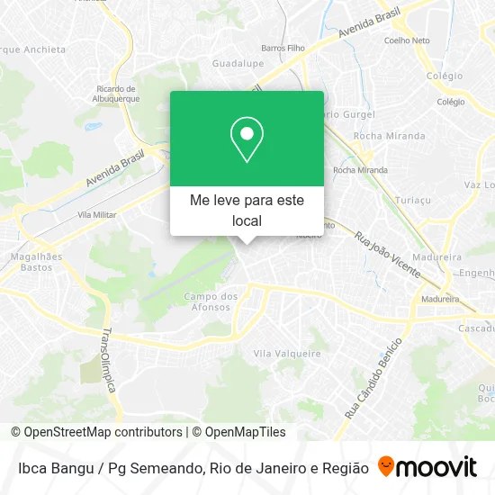 Ibca Bangu /  Pg Semeando mapa