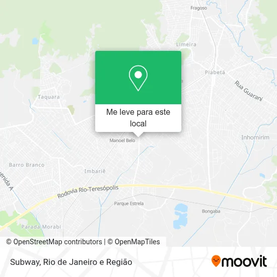 Subway mapa