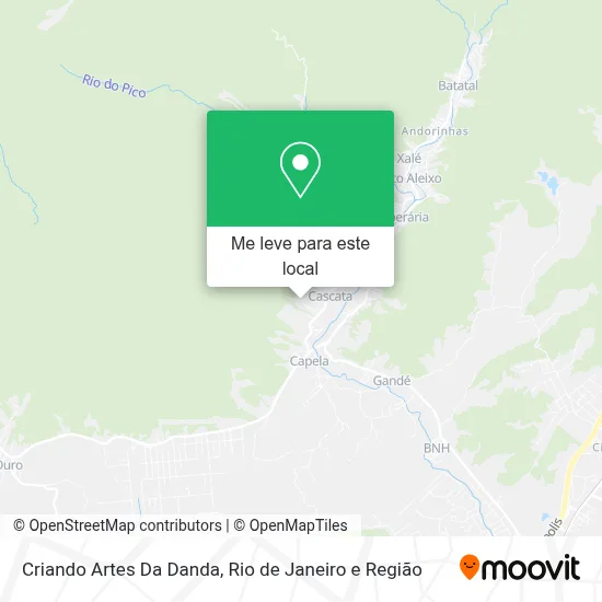 Criando Artes Da Danda mapa