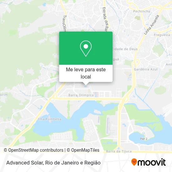 Advanced Solar mapa