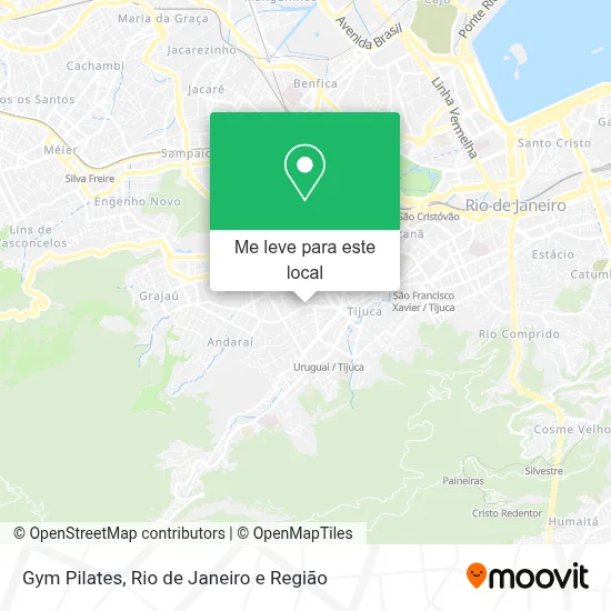 Gym Pilates mapa