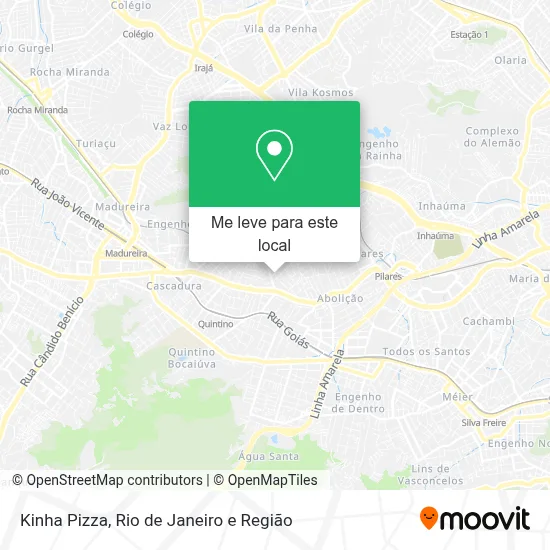 Kinha Pizza mapa