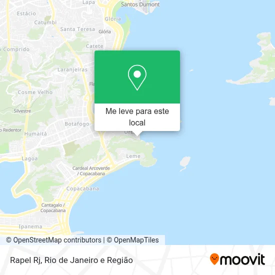 Rapel Rj mapa