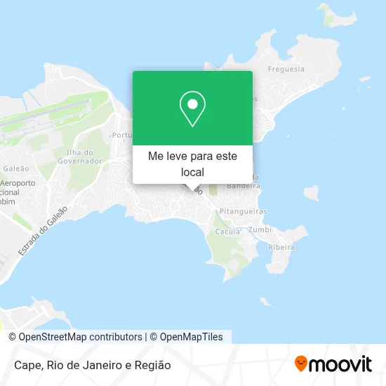 Cape mapa