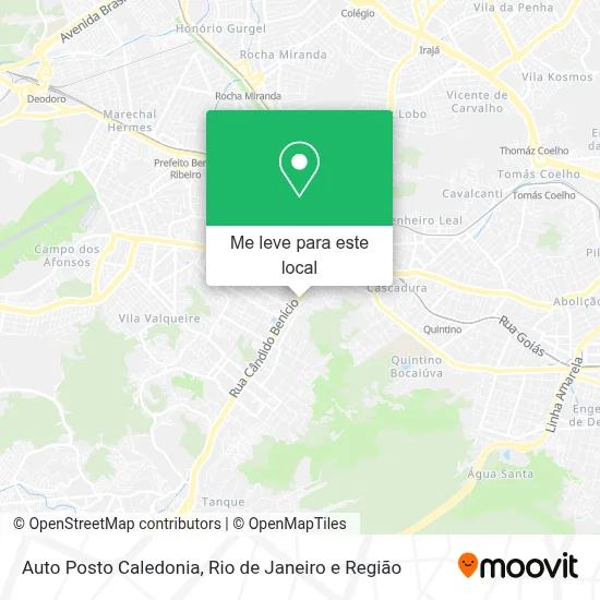 Auto Posto Caledonia mapa
