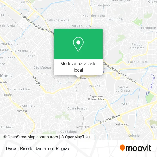 Dvcar mapa