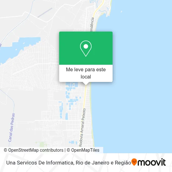 Una Servicos De Informatica mapa