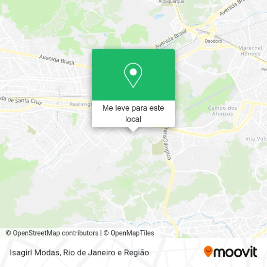 Isagirl Modas mapa