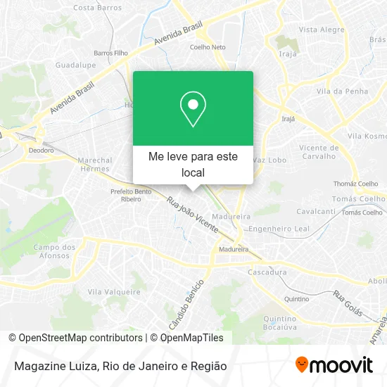Magazine Luiza mapa