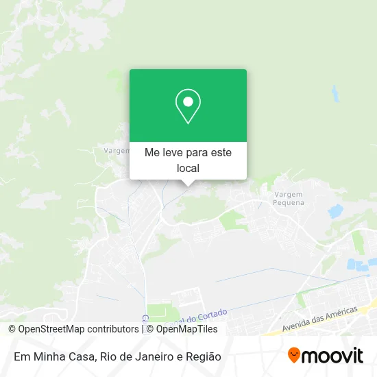 Em Minha Casa mapa