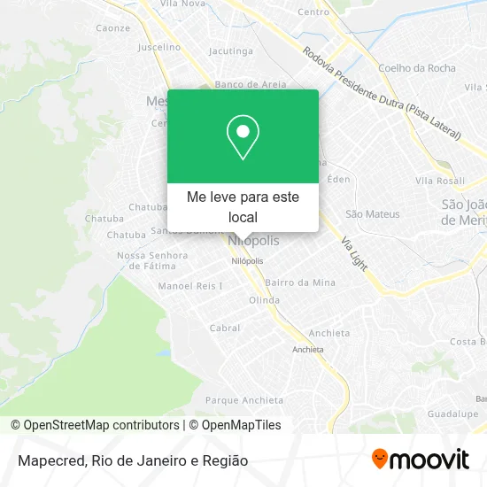 Mapecred mapa