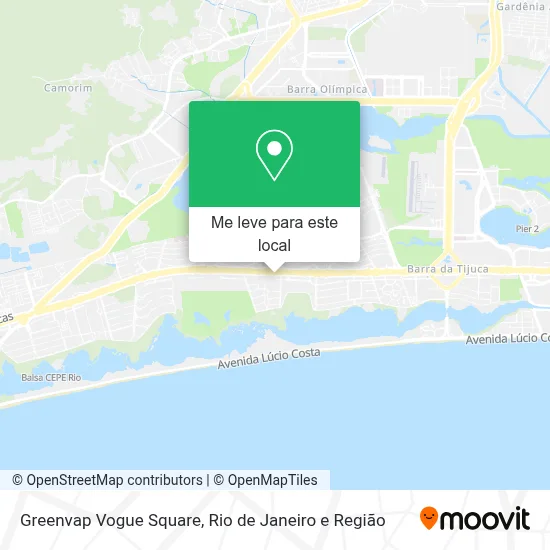 Greenvap Vogue Square mapa