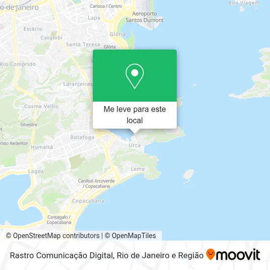 Rastro Comunicação Digital mapa