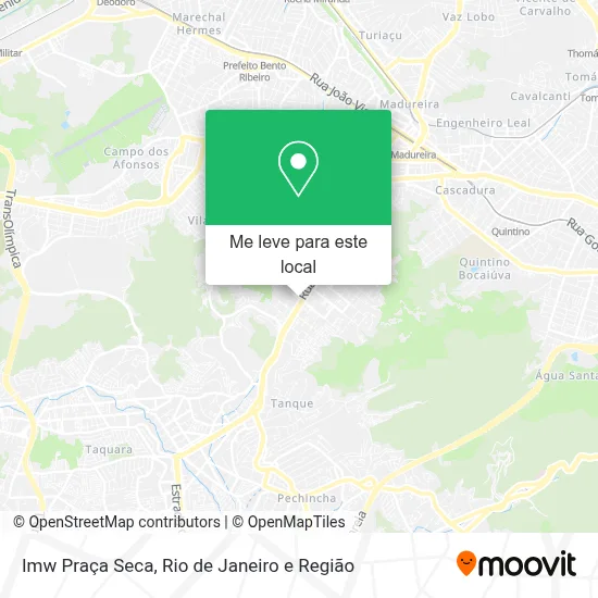 Imw Praça Seca mapa