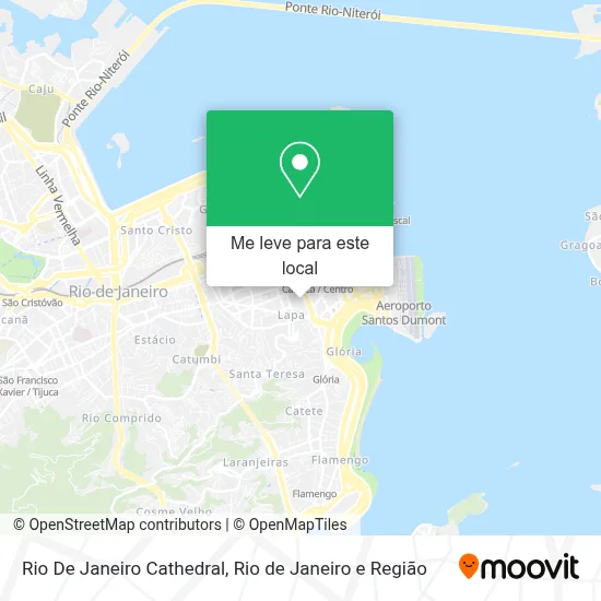 Rio De Janeiro Cathedral mapa