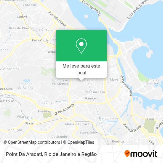 Point Da Aracati mapa