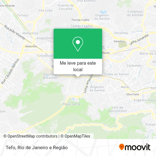 Tefo mapa