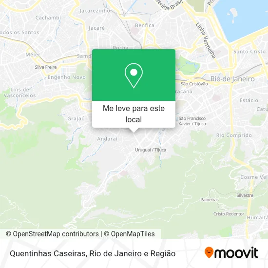 Quentinhas Caseiras mapa