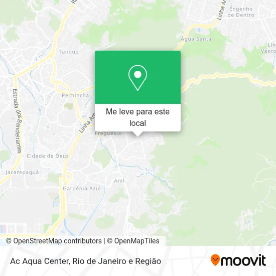 Ac Aqua Center mapa