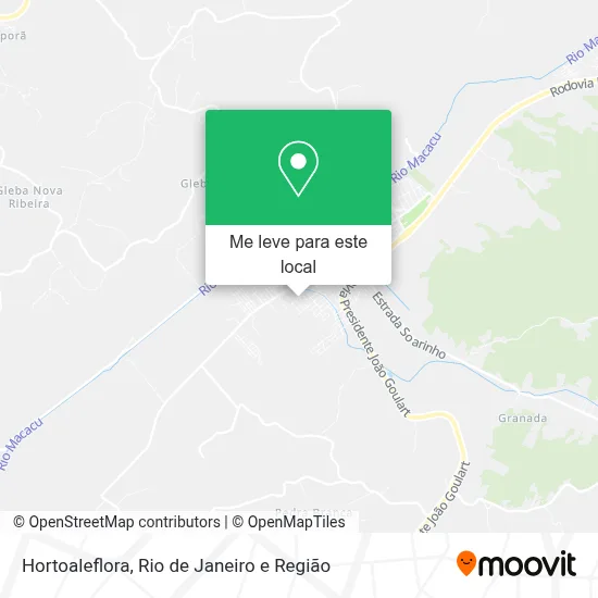 Hortoaleflora mapa
