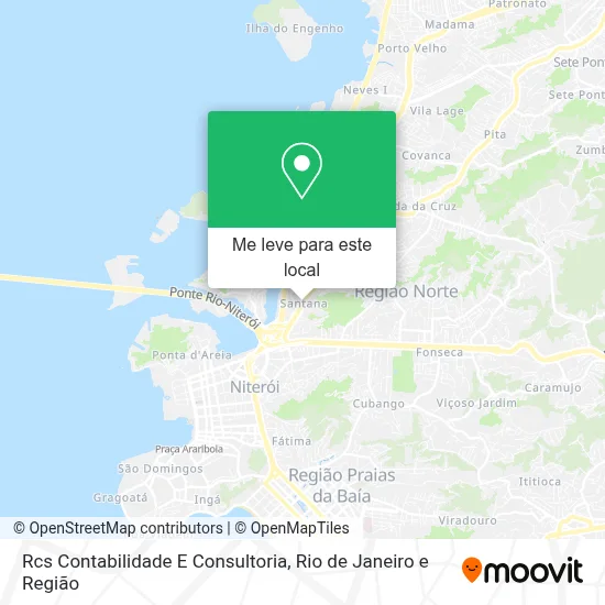 Rcs Contabilidade E Consultoria mapa