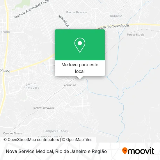 Nova Service Medical mapa