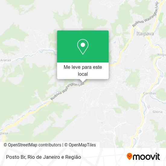Posto Br mapa