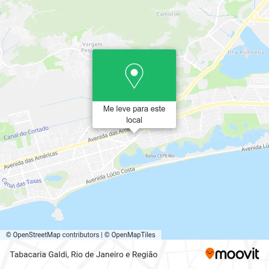 Tabacaria Galdi mapa