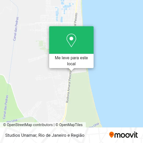 Studios Unamar mapa