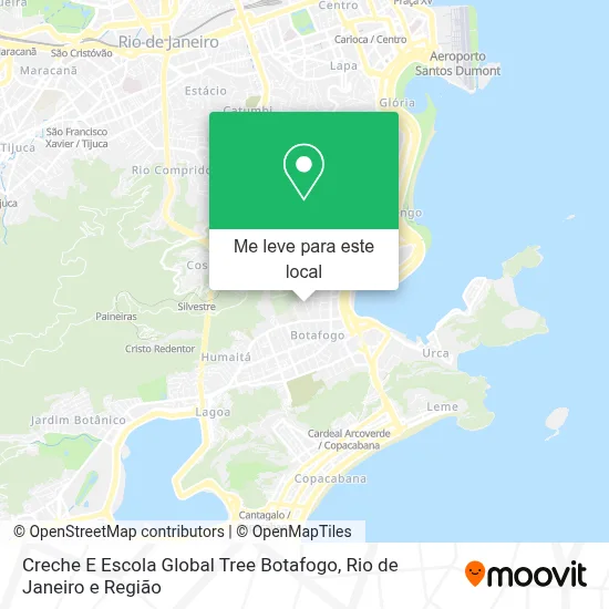 Creche E Escola Global Tree Botafogo mapa