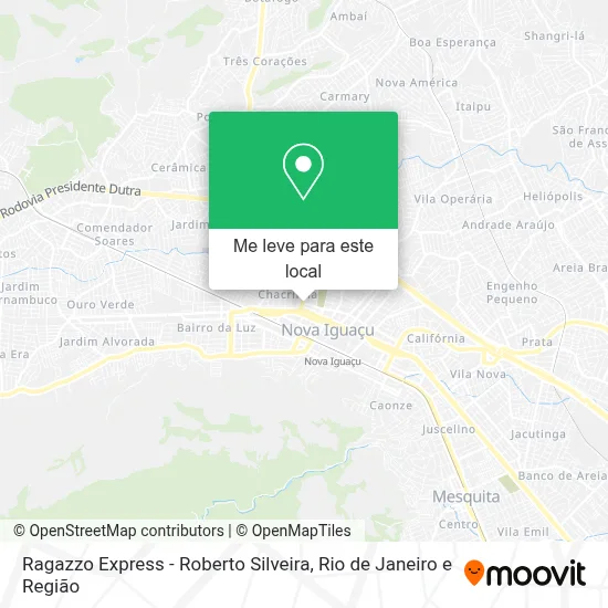 Ragazzo Express - Roberto Silveira mapa