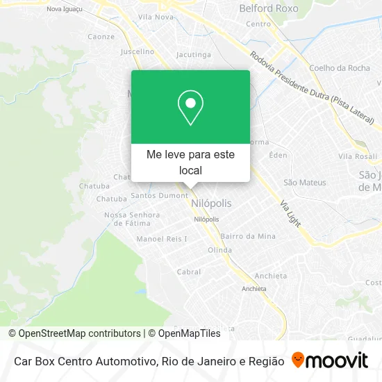 Car Box Centro Automotivo mapa
