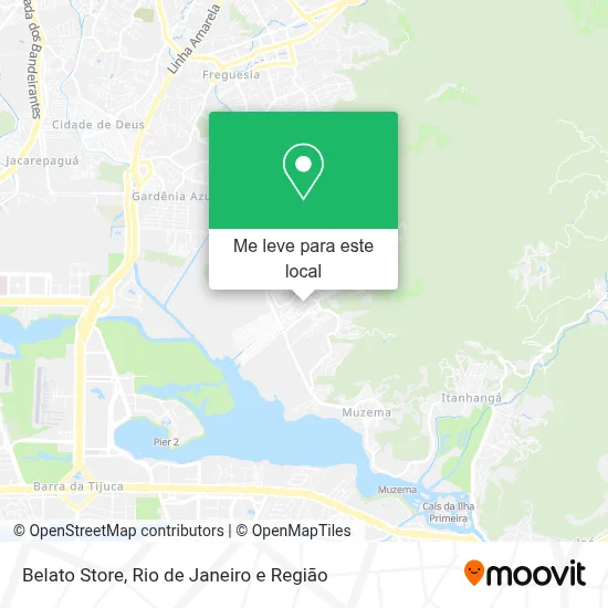 Belato Store mapa