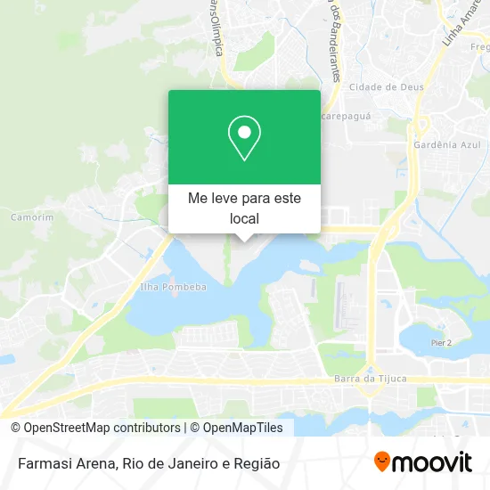 Farmasi Arena mapa